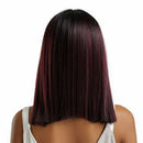 Straight Synthetic Hair Lace Front Part Bob Wig 14 inch Wigs for Women Cosp H8A1