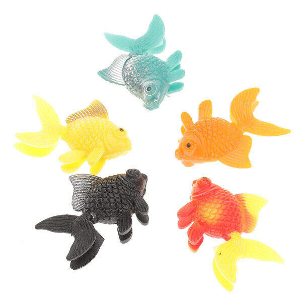 MagiDeal5pcs Artificial Fish Goldfish Ornament For Fish Tank Aquarium Landescape