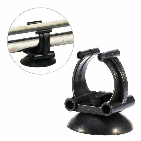 1X Aquarium Fish Tank Suction Cups Sucker Clips Holder Pump For Heater Tube L2H7