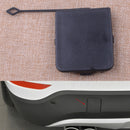 Left Rear Bumper Tow Hook Cover Cap Black Fit for BMW X1 E84 2013-15 51127303815