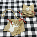 Merry Christmas Letter Design Flag Christmas Banner Party Hanging Decoration Eff