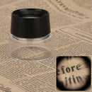 10X Multifunctional Cylinder Eye Magnifier Magnification Glass Loupe Lens M