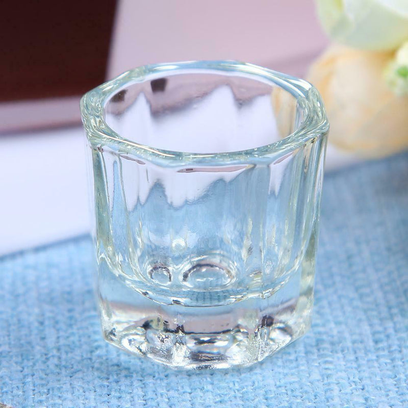 5pcs Nail Art Crystal Cup Bowl Glass Dappen Dish Manicure Salon Beauty Tool A
