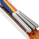 3PCS Guitar Nut File Set Saddle Grooves Sanding FilesTools Kit, Stainless Steel