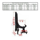 5pcs Plastic Display Stand Display Easels Plate Display Photo Holder Rack