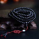 6mm Tibetan Sandalwood Buddhist Buddha Mala Bracelet Necklace 216 Prayer Be H7H9