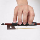 2 Pcs of Set Violin Bow Holder Hold Buddy for Violin Accessories 9.4cm+7.8cm