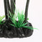 2pcs Aquarium Fish Tank Reptile Tank Landscaping Artificial Coconut Tree Plant