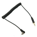 PC Male Sync to 3.5mm Plug Cable Cord with Screw Lock for Studio Flash Light Del