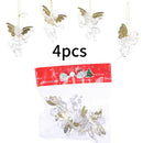 4pcs/set Cute Angel Christmas hanging Pendants Christmas Tree OrnamentsB Hn