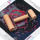5D Diamond Painting Wood Roller Hardwood Pony Roller Dual Roller Utens RDG
