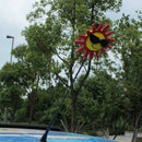 Funny Sun Flower Car Antenna Aerial Ball EVA Topper Truck SUV Pen Decor Gift OZ