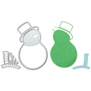 Snowman DIY Metal Stencil for Scrapbook Embossing Craft Cutting Die Decor A