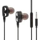 Metal  HEAVY DEEP BASS In-ear Earphones Headphones Metal Headsets Black 1