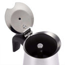 Stainless Steel Moka Coffee Maker Mocha Espresso Latte Stovetop Filter Coff N6X3