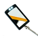 Retractable Telescopic Inspection Round Mirror Pocket Tools LED Light Best J4G3