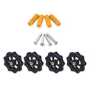 4PCS Upgraded Hand Twist Leveling Nut Diameter 40mm+ 4PCS Hot Bed Spring + 4PCS