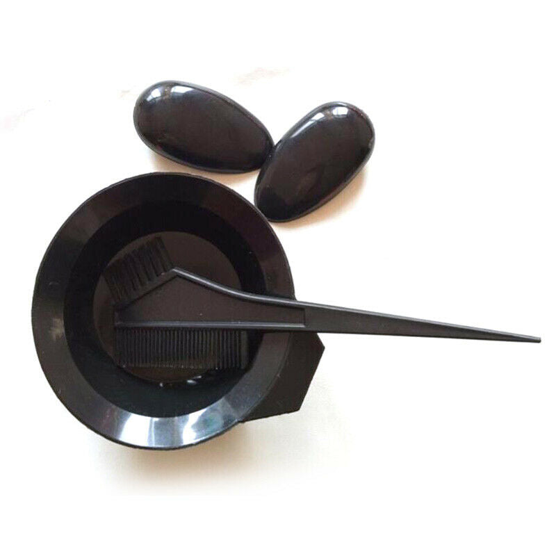 Salon Hair Coloring Dye Kit Color Dye Brush Comb Mix Bowl Tone T Bj