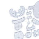 Christmas deer Metal Cutting Dies Stencil Scrapbooking Album Card Craft  OZ