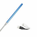 For Laptop PC Mini 10 LED USB Light Flexible Metal Book LED Reading_Li Lamp T1P8