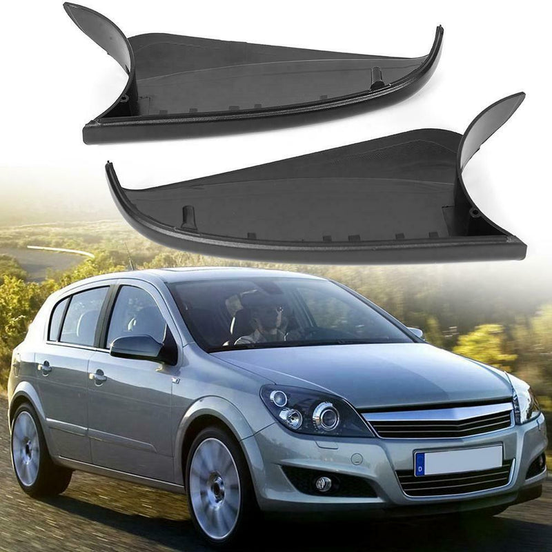 1 Pair Wing Mirror Cover Lower Bottom Holders for Vauxhall Astra H MK5 2004-2017