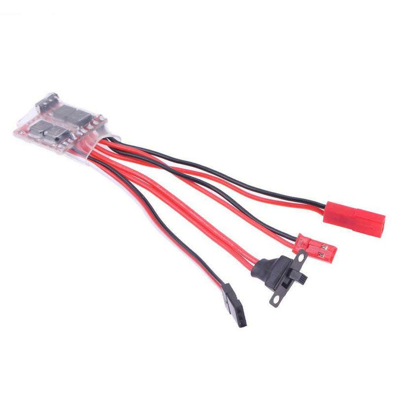Synthetic 30A Mini Brushed ESC Brush Electronic Speed Controller for RC Car