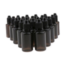 20 Pieces 30ml UV Resistant Eye Liquid Smoke Dropper Bottle, Empty Squeezable