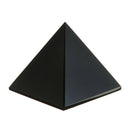 Natural 40mm Reiki Energy Black Obsidian Pyramid Crystal Protective Healing
