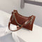 Alligator Pattern Handbags Women Pure Leather Top-handle Bags (Light Brown) A#S
