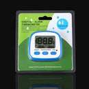 Portable Magnetic Back Digital Display Thermometer with LCD Indicator Alarm