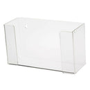 Acrylic Single Box Capacity Clear Dental Laboratory Glove Box Dispenser Holder