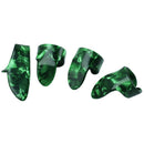 Plastic 1 Thumb + 3 Finger Nail Guitar Picks Plectrum colorful bass Banjo New as