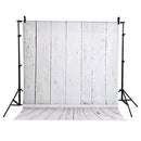 Photography Backdrop Photo Studio Grey Background Wood Wall Vinyl 5x7 FT