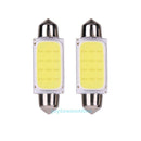 2pcs 41mm COB SMD LED 12V Car Reading Bulb Map Light (white light)