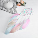 Boho Dream Catcher Beaded Colorful Natural Feathers Handmade Beaded Weave C U9S3