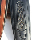Leather Real Cowhide Guitar Strap for Electric Bass Guitar Adjustable Padde I1X9