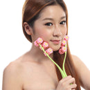 Flower Shape Face Roller Massage  Remove Chin Neck Facial Massager Beaut UMX