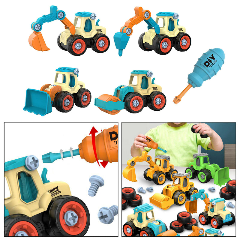 Nut Disassembly Loading Unloading Engineering Truck, Excavator, Bulldozer ,Kids
