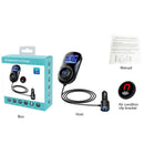 BC30 Car Bluetooth Hands-free MP3 Player TF Car FM Transmitter Dual USB Cha G2B7