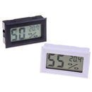 Small size digital lcd thermometer hygrometer humidity temp meter measuring NKME