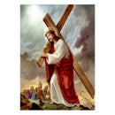 5D DIY Full Drill Diamond Painting Cross Religious Cross Stitch Embroidery