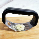 Stainless Steel Garlic Press Chopper Grinding Multi-function Bottle Opener