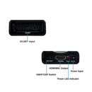 Scart to HDMI 1080p 60Hz SCART Adapter Plug and Play Analog to Digital Conv
