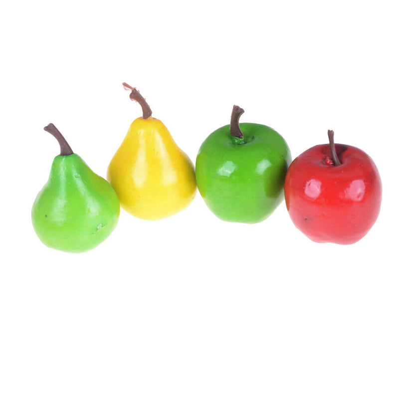 10pcs Mini simulation Fruits Vegetables Kitchen Toys Kid Pretend Play toys FT