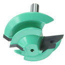 45 Degree 1/4'' Shank 1-1/2'' Small Lock Miter Router Bit Tenon Cutter Tools