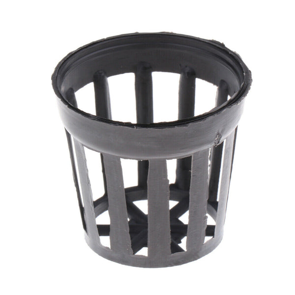 150 pcs Plastic Pot Baskets Aquarium Aquatic Water Plant Grass Cultivate S