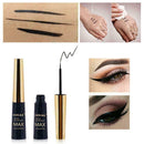 Long Lasting Non-Blooming Eye Liner Black Waterproof Up Make Liquid Eyeline C4L2