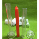 2Pcs Plastic Church Top Candle Mold Soap Mould DIY Craft Handmade Gift Tools