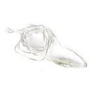 3 M EU Plug Extender Transparent Wire Christmas LED String light Garden  FT