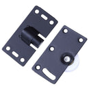 4Sets Sliding Door Wheels Rollers Pulleys Runners for Cupboard Wardrobe CabiG9H9